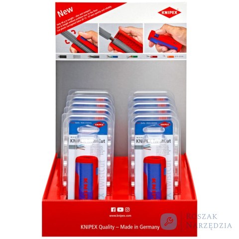 Ekspozytor na ladę sklepową 00 18 01 V29 10 częśc KNIPEX