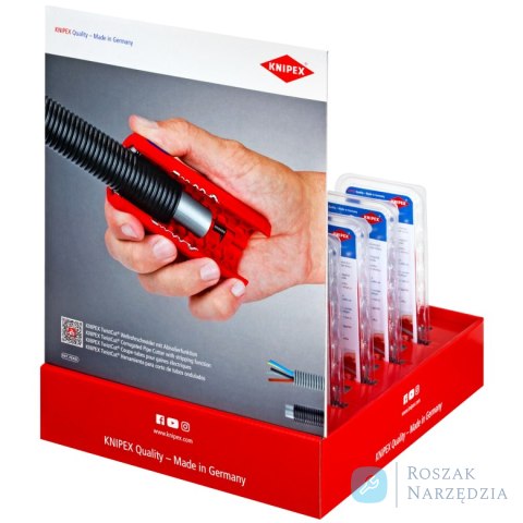 Ekspozytor na ladę sklepową 00 18 01 V30 10 częśc KNIPEX