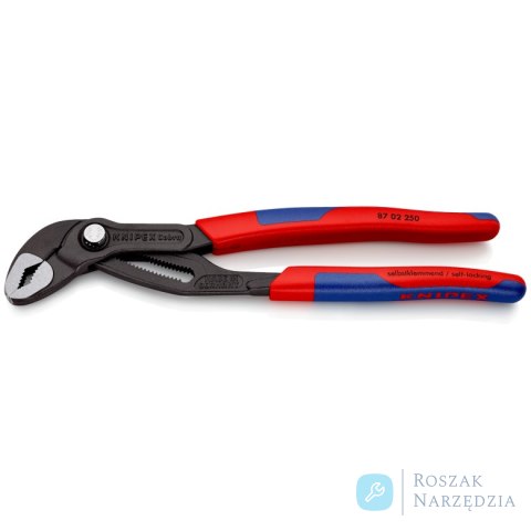 KNIPEX Cobra® 87 02 250 Szczypce nastawne do rur nowej generacji KNIPEX