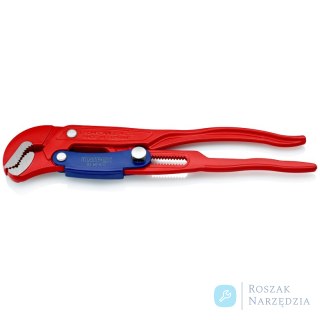 Klucz nastawny do rur ze szczękami typu S 83 60 010 Z przyciskiem szybkiej regulacji KNIPEX