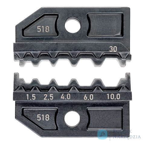 Matryca zagniatająca 97 49 30 Do końcówek nieizolowanych KNIPEX