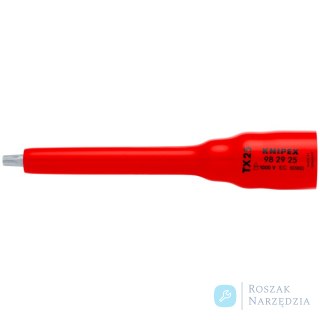 Nasadka sześciokątna (podwójny profil sześciokątny) 98 29 25 Do TX25 KNIPEX