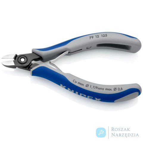 Precyzyjne szczypce tnące boczne dla elektroników 79 12 125 KNIPEX Precyzyjne szczypce tnące boczne dla elektroników 79 12 125 KNIPEX