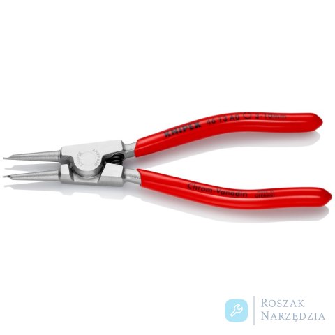 Szczypce do pierścieni osadczych sprężynujących 46 13 A0 Do montażu pierścieni zewnętrznych na wałkach KNIPEX