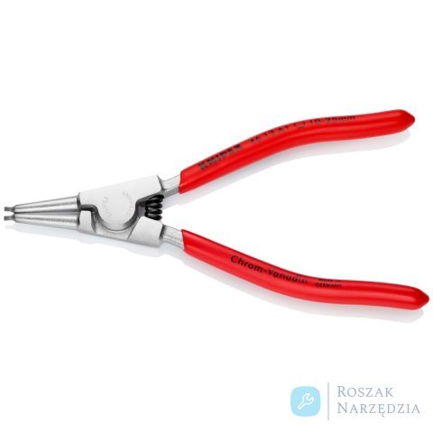 Szczypce do pierścieni osadczych sprężynujących 46 13 A1 Do montażu pierścieni zewnętrznych na wałkach KNIPEX