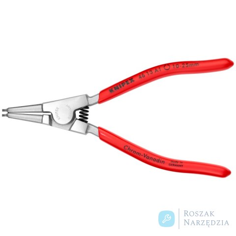 Szczypce do pierścieni osadczych sprężynujących 46 13 A1 Do montażu pierścieni zewnętrznych na wałkach KNIPEX