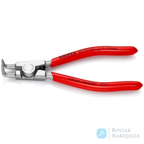 Szczypce do pierścieni osadczych sprężynujących 46 23 A01 Do montażu pierścieni zewnętrznych na wałkach KNIPEX
