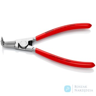 Szczypce do pierścieni osadczych sprężynujących 46 23 A21 Do montażu pierścieni zewnętrznych na wałkach KNIPEX