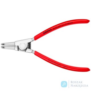 Szczypce do pierścieni osadczych sprężynujących 46 23 A21 Do montażu pierścieni zewnętrznych na wałkach KNIPEX