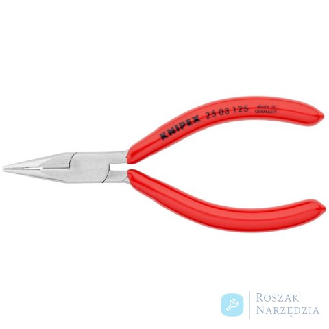 Szczypce tnące półokrągłe 25 03 125 (szczypce radiowe) KNIPEX