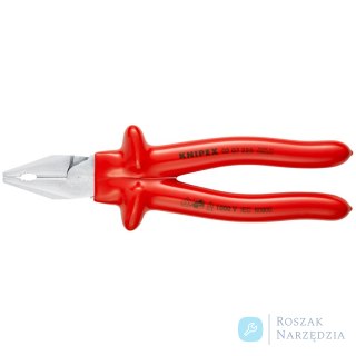 Szczypce uniwersalne o zwiększonym przełożeniu 02 07 225 KNIPEX