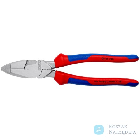 Szczypce uniwersalne o zwiększonym przełożeniu „Lineman's" 09 05 240 Model amerykański KNIPEX