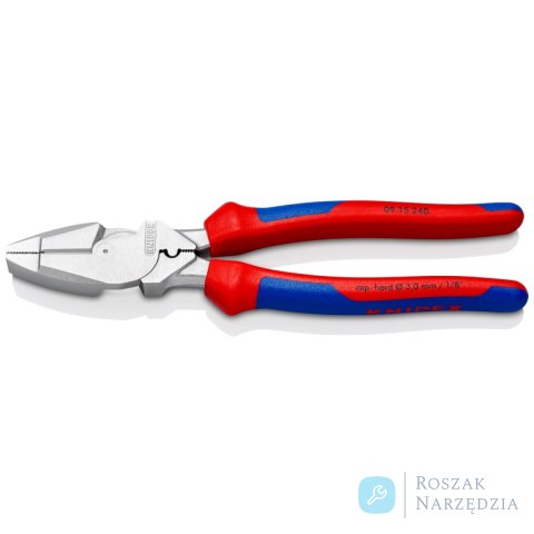 Szczypce uniwersalne o zwiększonym przełożeniu „Lineman's" 09 15 240 Model amerykański KNIPEX