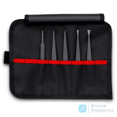 Zestaw pincet z tworzywa sztucznego ESD 92 00 05 ESD 5-częściowy KNIPEX