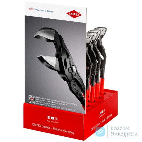 Ekspozytor na ladę sklepową 00 18 01 V34 5 x 86 02 250, 5 x 86 01 250 KNIPEX