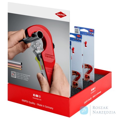 Ekspozytor na ladę sklepową 00 18 01 V38 6-częściowy KNIPEX