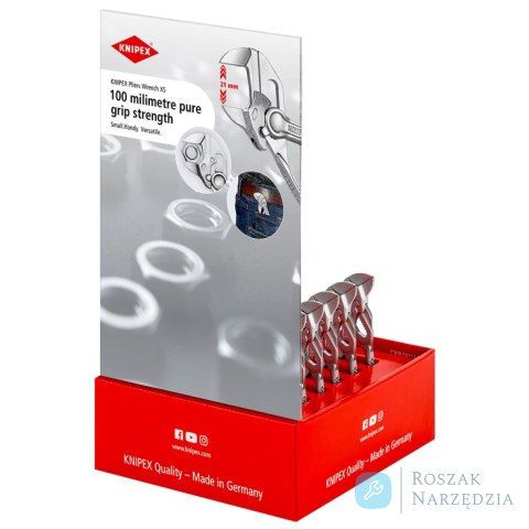 Ekspozytor na ladę sklepową 00 18 01 V42 12 części KNIPEX