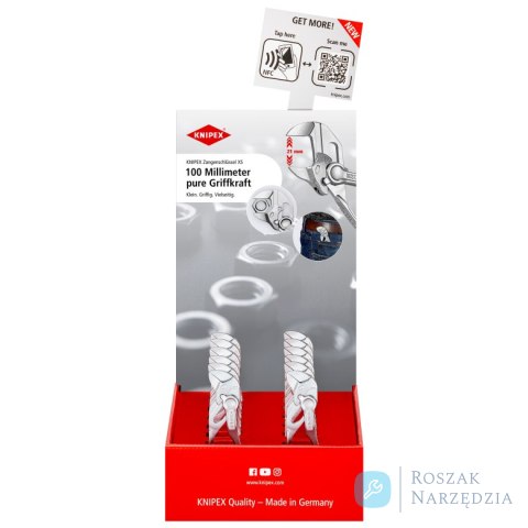 Ekspozytor na ladę sklepową 00 18 01 V42 12 części KNIPEX