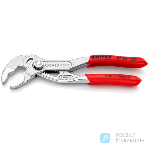KNIPEX Cobra® 87 03 125 Szczypce nastawne do rur nowej generacji KNIPEX