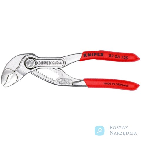 KNIPEX Cobra® 87 03 125 Szczypce nastawne do rur nowej generacji KNIPEX