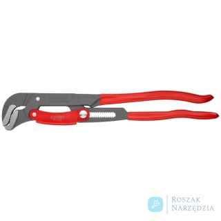 Klucz nastawny do rur ze szczękami typu S 83 61 020 Z przyciskiem szybkiej regulacji KNIPEX
