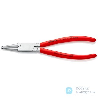 Szczypce do pierścieni osadczych sprężynujących 44 13 J2 Do montażu pierścieni wewnętrznych w otworach KNIPEX