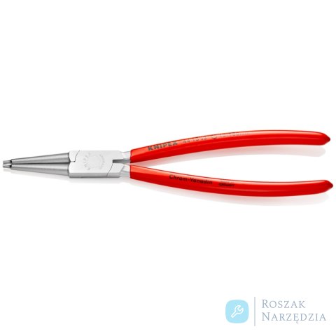 Szczypce do pierścieni osadczych sprężynujących 44 13 J3 Do montażu pierścieni wewnętrznych w otworach KNIPEX