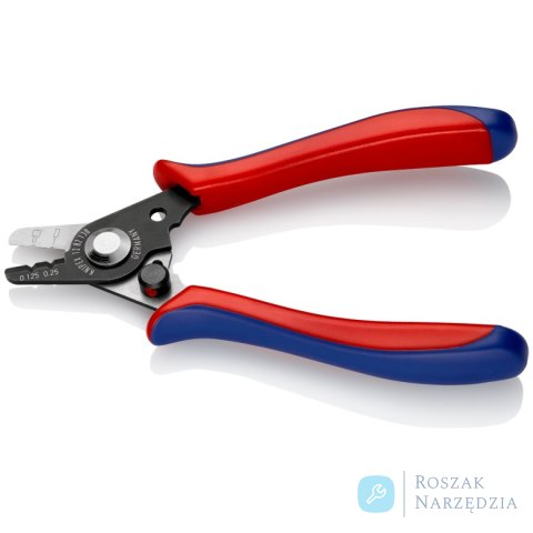 Szczypce do ściągania izolacji ze światłowodów 12 82 130 SB KNIPEX