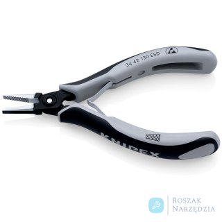 Szczypce precyzyjne dla elektroników ESD 34 42 130 ESD KNIPEX