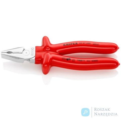 Szczypce uniwersalne o zwiększonym przełożeniu 02 07 200 KNIPEX