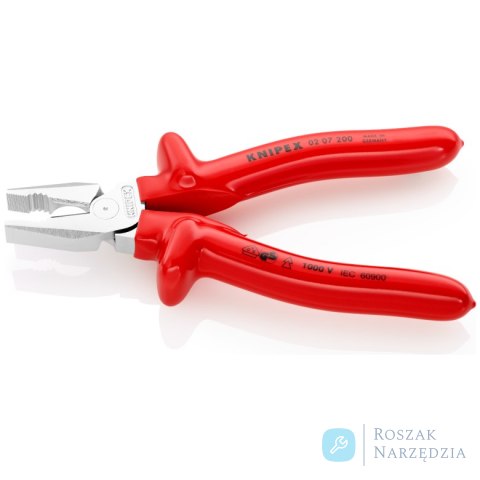 Szczypce uniwersalne o zwiększonym przełożeniu 02 07 200 KNIPEX