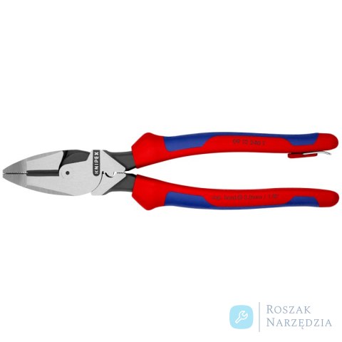 Szczypce uniwersalne o zwiększonym przełożeniu „Lineman's" 09 12 240 T Model amerykański KNIPEX