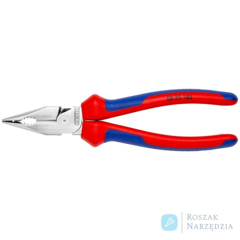 Szczypce uniwersalne z ostro zakończonymi szczękami 08 25 185 KNIPEX