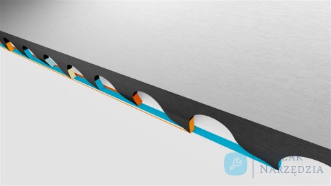 Piła taśmowa bimetaliczna 67 mm x 1.6 mm 3/4 TPI PF do dużych i trudnych stopów BAHCO