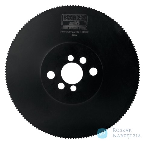 Tarczowa Piła HSS 225 mm 2 mm C6 120z BAHCO