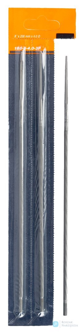 Pilnik okrągły 5.29 in 3.5mm do piły łańcuchowej 1/4" - 3 szt. BAHCO