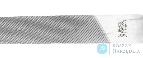 Pilnik płaski zbieżny 100 mm wykańczak BAHCO (10 szt.) Pilnik płaski zbieżny 100 mm wykańczak BAHCO (10 szt.)