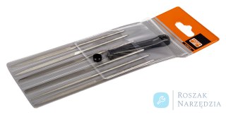 Pilnik igłowy płaski 140 mm typ nacięcia 4 BAHCO