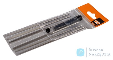 Pilnik igłowy płaski 160 mm typ nacięcia 1 BAHCO
