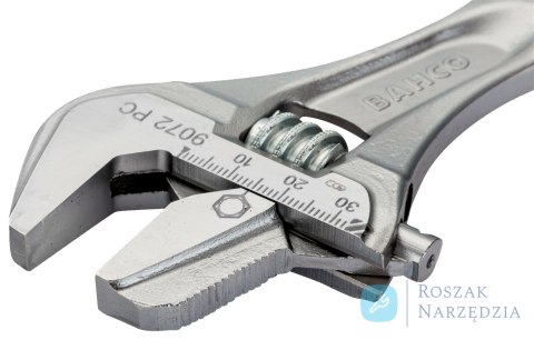 Klucz nastawny ERGO™ 208 mm, maks. otwarcie 28 mm z odwracalną szczęką BAHCO