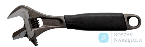 Klucz nastawny ERGO™ 257 mm, 33 mm otwarcie, fosforanowy z odwracalną szczęką i gumową rękojeścią BAHCO