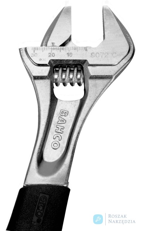 Klucz nastawny ERGO 257 mm, maksymalne otwarcie 31 mm 9072 C BAHCO