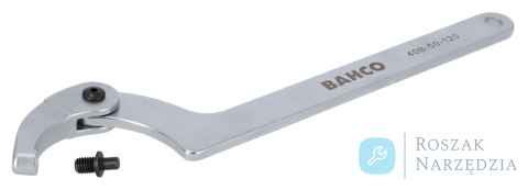 Klucz hakowy przegubowy 50-120 mm z czopem 5.9 mm BAHCO