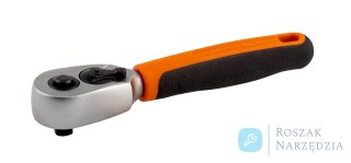 Grzechotka dwukierunkowa 1/4", 60 zębów, kąt odgięcia 6°, długość 120 mm BAHCO
