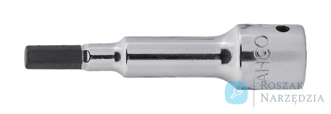 Nasadka trzpieniowa 1/4" imbusowa 5 mm wydłużona BAHCO Nasadka trzpieniowa 1/4" imbusowa 5 mm wydłużona BAHCO