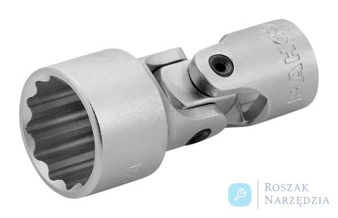 Nasadka 3/8" 12-kątna uchylna 5/8" cienkościenna BAHCO