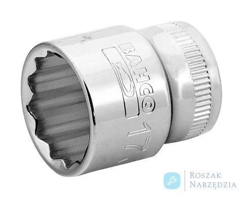 Nasadka 3/8" 12-kątna 8 mm cienkościenna SB BAHCO