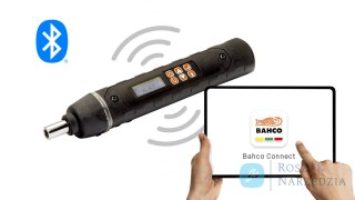 Wkrętak cyfrowy z Bluetooth 0,04-0,7 N.m z aplikacją Bahco Connect BAHCO
