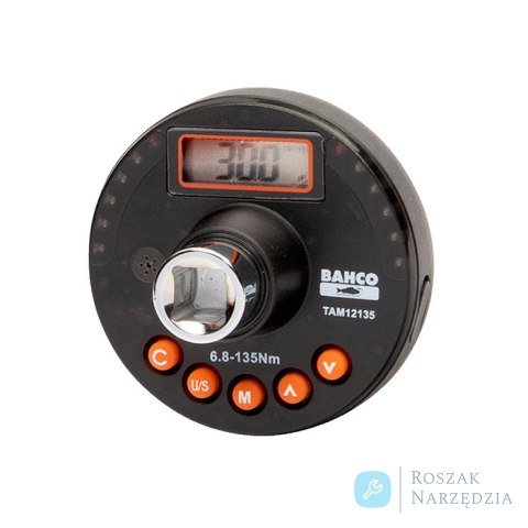 Przyrząd do pomiaru momentu i kąta 6,8-135 Nm z nasadką 1/2" TAM12135 BAHCO