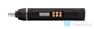 Wkrętak dynamometryczny elektroniczny 0.45-9 Nm, z pomiarem kąta, z czopem 1/4" TAS14S09 BAHCO